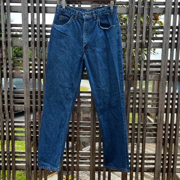 Vintage 1960’s/1970’s orange label Levi’s 619 Denim Jeans - Picture 8 of 9